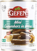 GEFEN MINI CUCUMBERS IN BRINE 18-25 DE 19 ONZAS