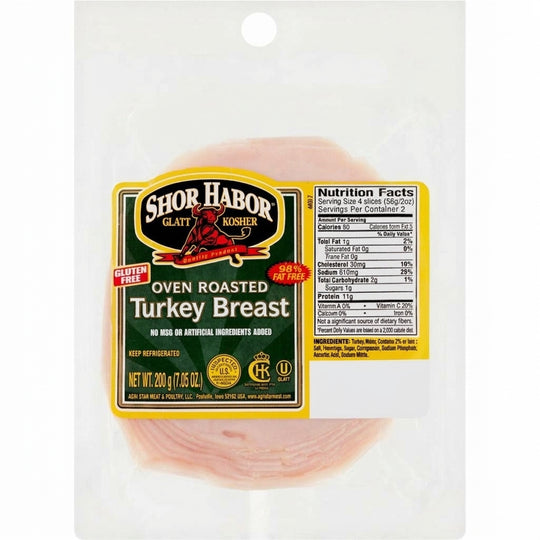 Shor Habor Oven Roasted Turkey Breast Vacuum Packing Machine 200g