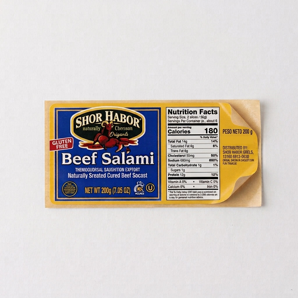 Shor Habor Beef Salami Vacuum Packing Machine 200 g