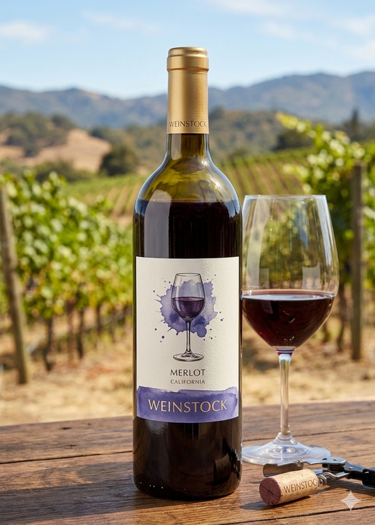 Weinstock Merlot California Wine