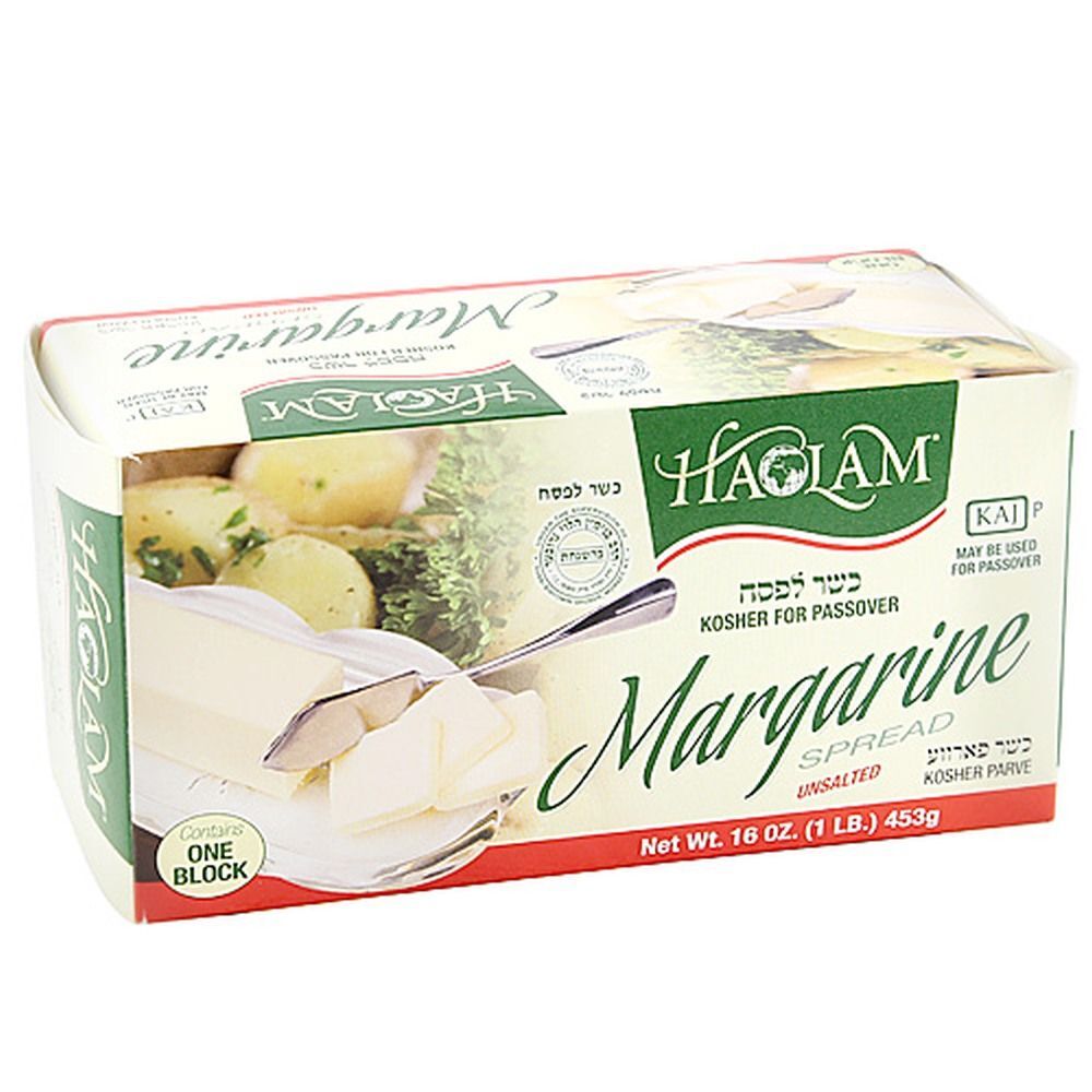 Haolam Margarine Spread Unsalted 16 oz