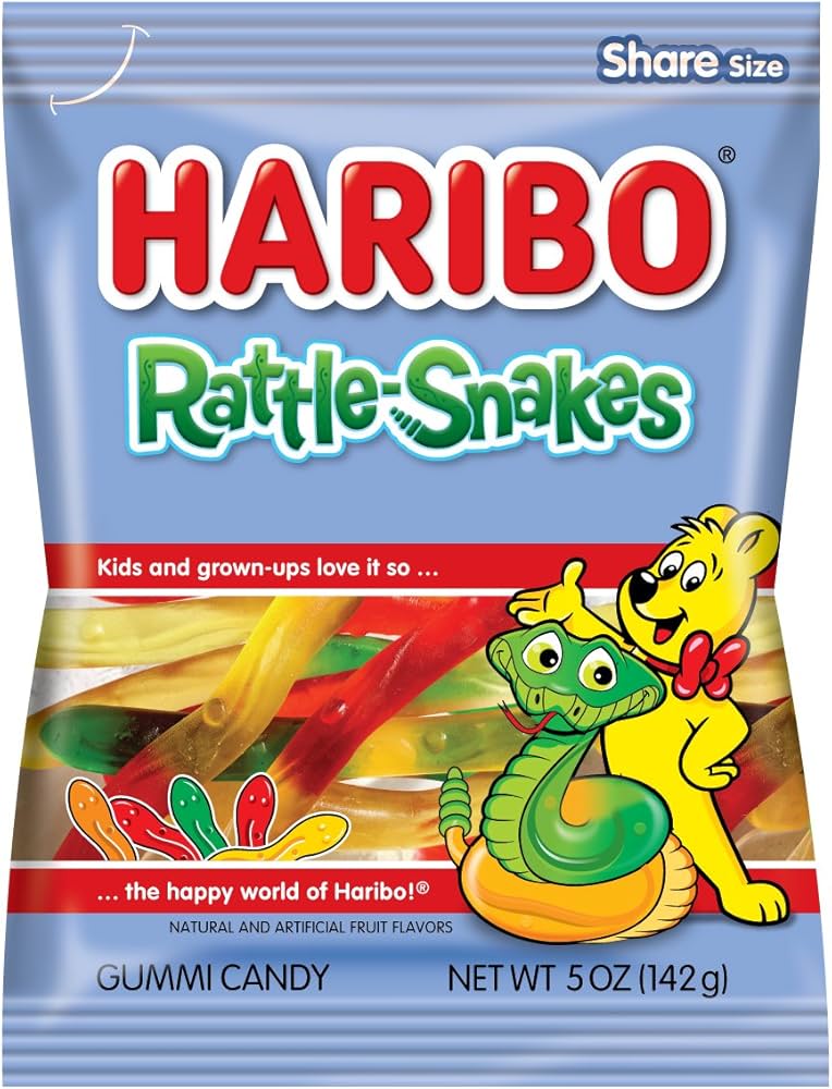 SERPIENTES DE CASCABEL HARIBO WUMMIES