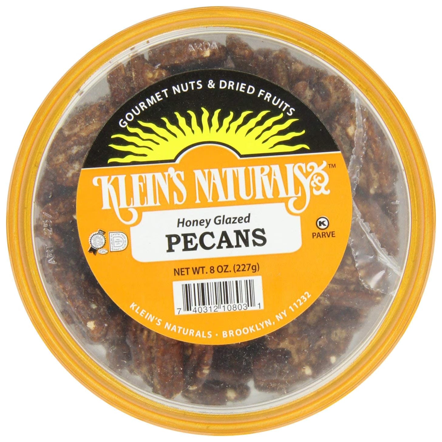 PECANS HONEY GLAZED 5 ONZAS KLEIN'S NATURAL