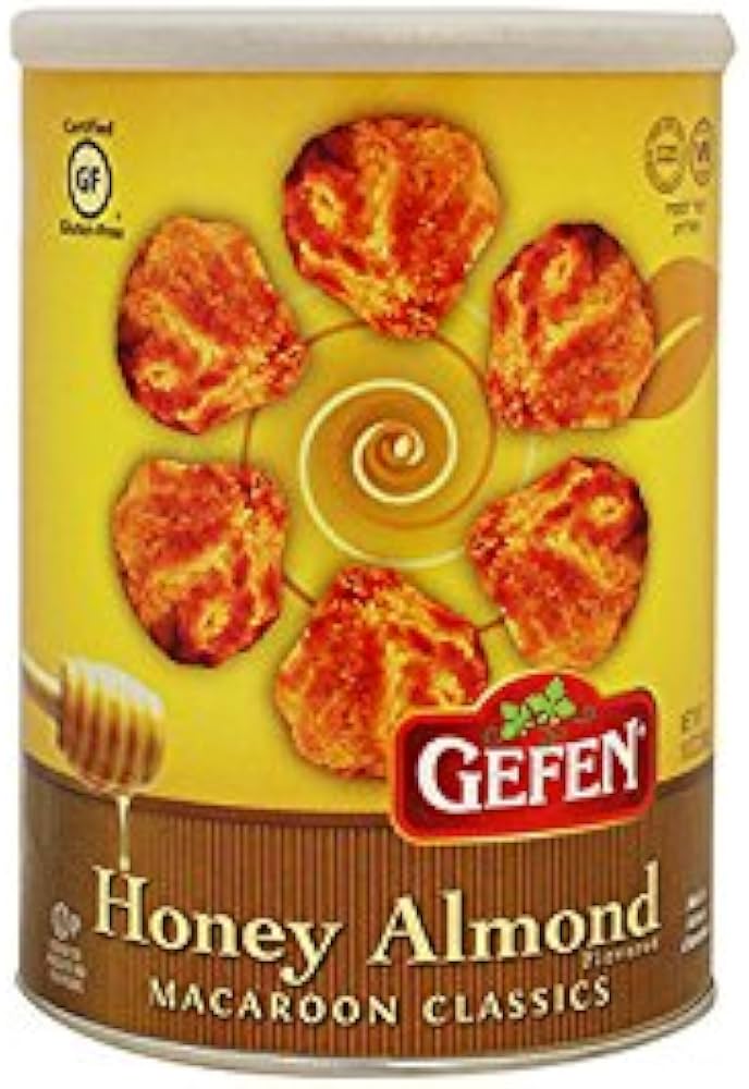 MACARRONES DE ALMENDRAS Y MIEL GEFEN