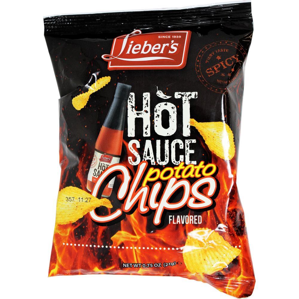 PAPAS FRITAS CON SALSA PICANTE LIEBERS