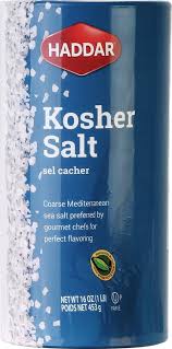 Haddar Kosher Salt 16oz