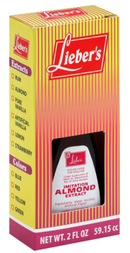 Lieber's Almond Imitation Extract 2FL oz