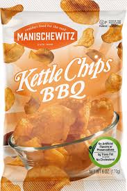 Kettle Chips BBQ Pass Manischewitz