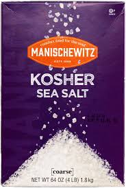 Manischewitz Coarse Kosher Salt 4 lb