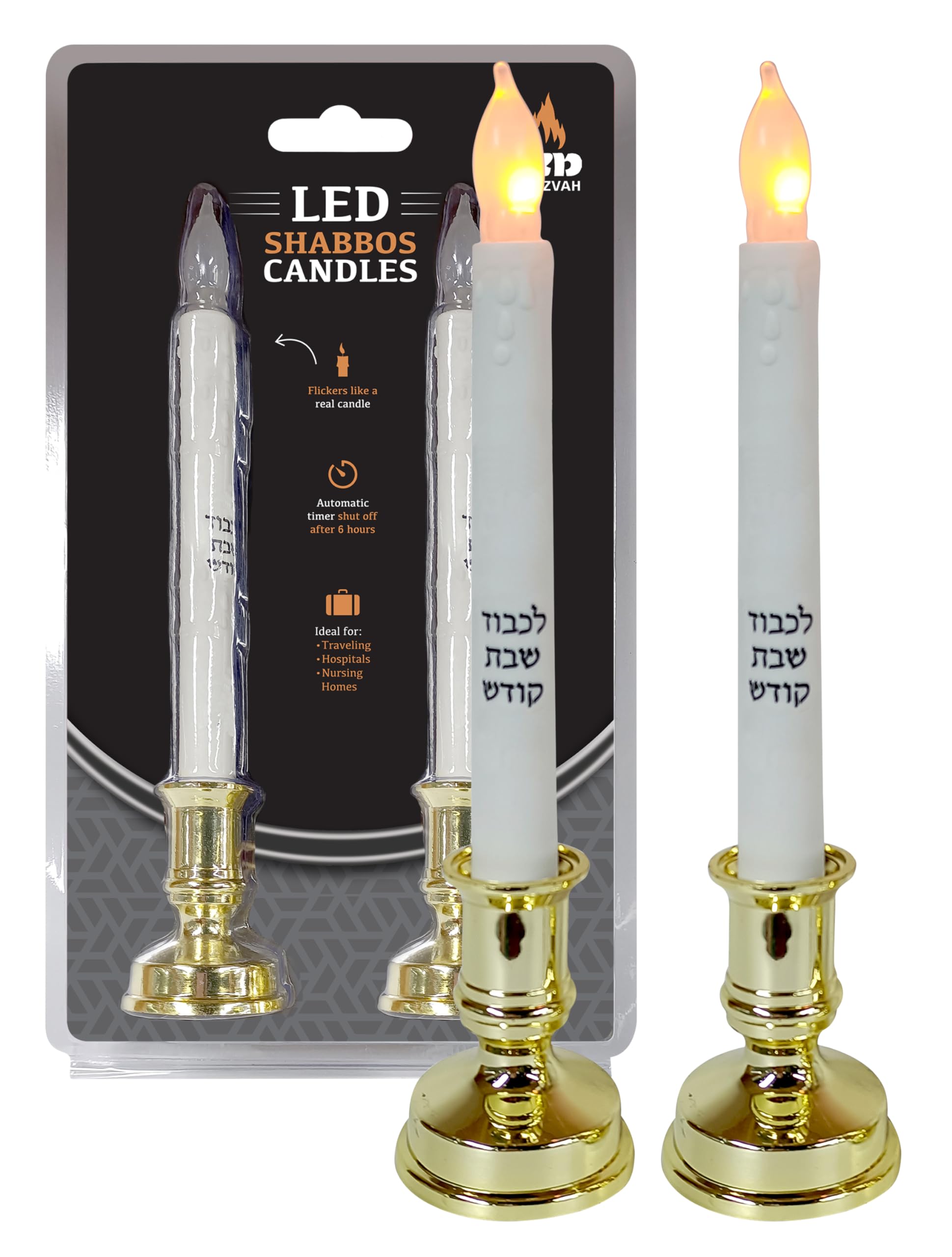 VELAS LED DE SHABBAT NER MITZVAH