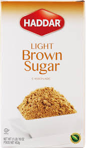 Light brown sugar de 16 onzas HADDAR