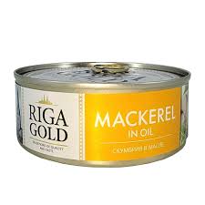 Mackerel in Oil Riga Gold