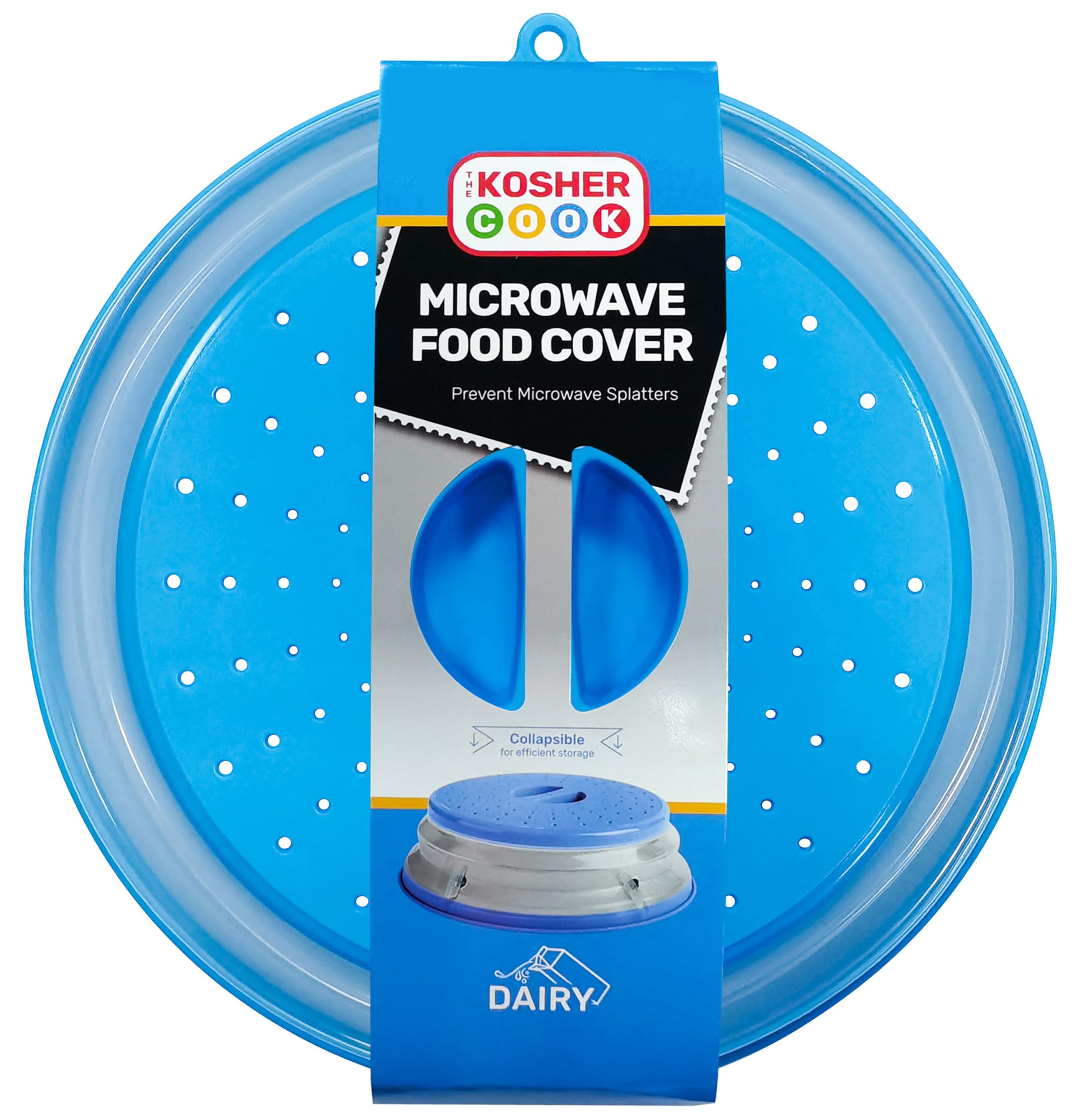 כיסוי למיקרוגל כחול כשר בישול