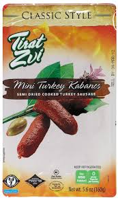 TIRAT ZVI MINI TURKEY KABANOS DE 4.4 ONZAS