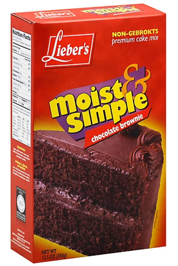 BROWNIE DE CHOCOLATE HÚMEDO Y SIMPLE LIEBERS