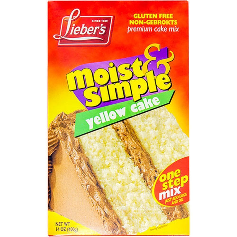MOIST SIMPLE YELLOW CAKE LIEBERS