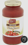 SALSA DE PASTA CON CHAMPIÑONES 680G LIEBERS