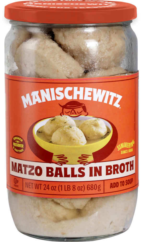 Manischewitz Matzo Balls in Broth 24 oz