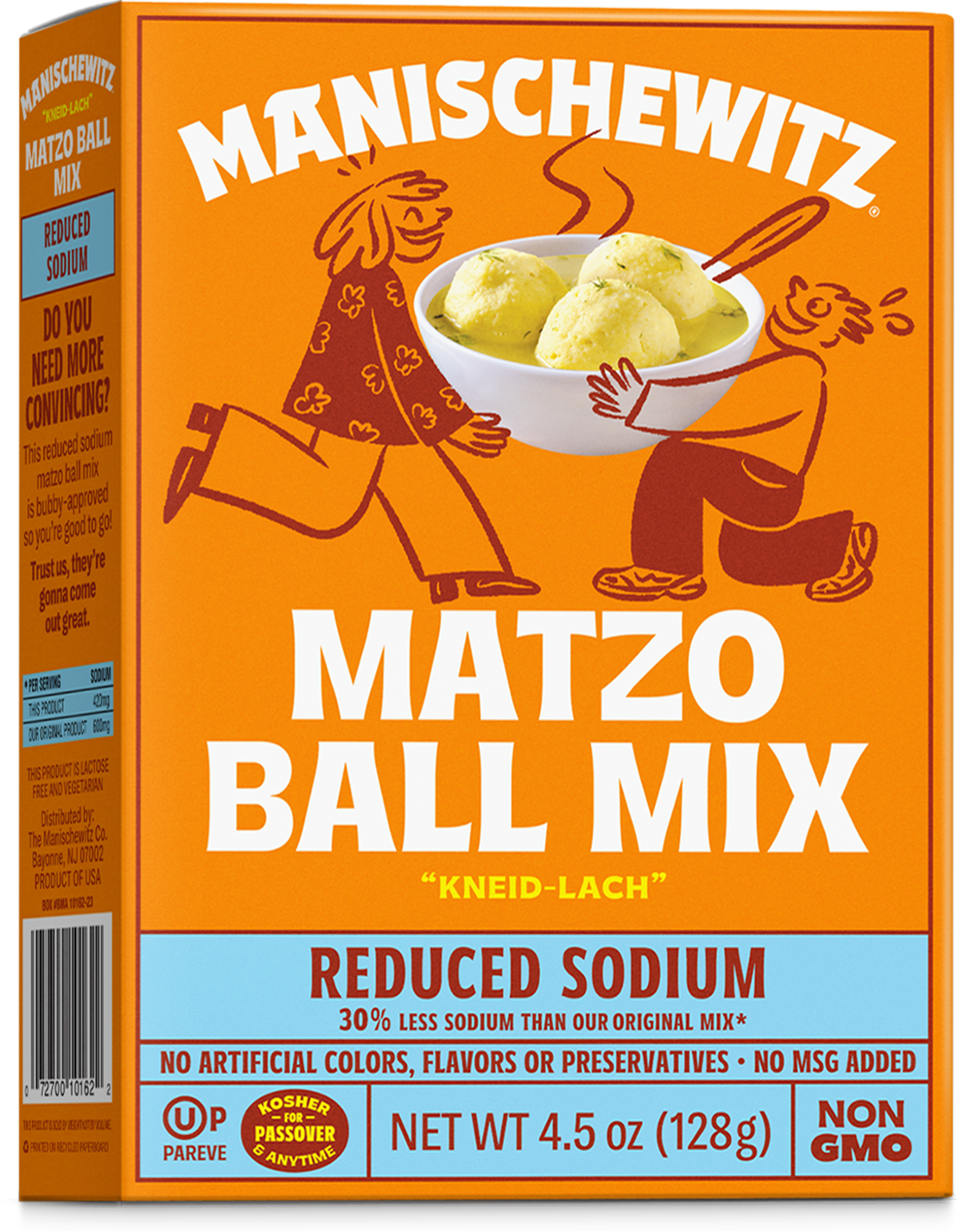 Manischewitz Matzo Ball Soup Mix Reduced Sodium 4,5 oz