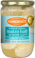 MANISCHEWITZ MATZO BALL IN BROTH - REDUCED SODIUM DE 24 oz