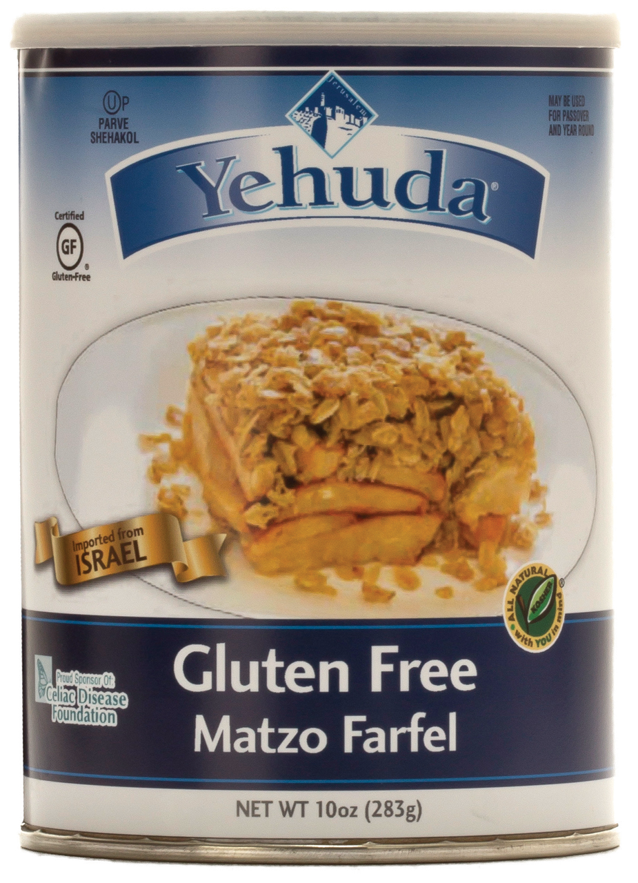 YEHUDA GLUTEN FREE FARFEL CANISTER DE 10.5 OZ