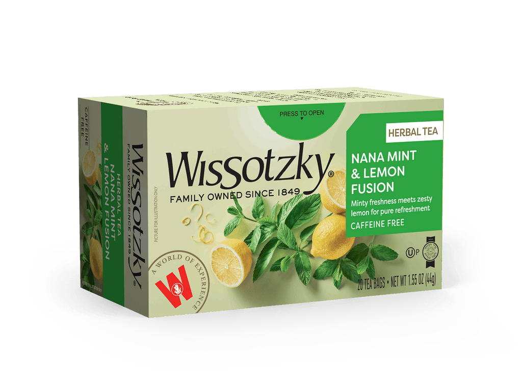 Wissotzky Herbal Tea Nana Mint Ginger Citrus 1,41 oz