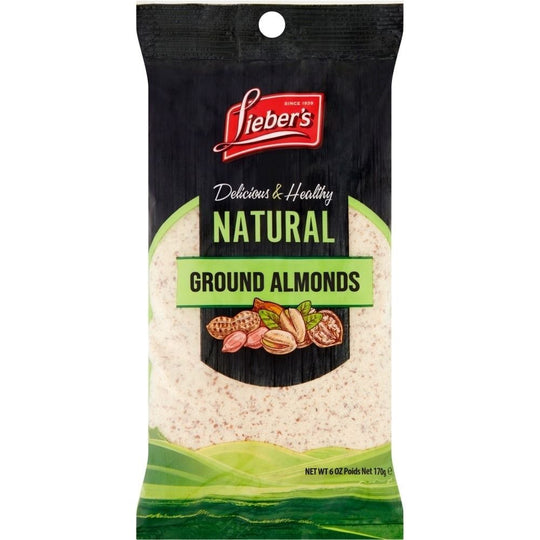 Natural Ground Almonds Liebers 6 oz