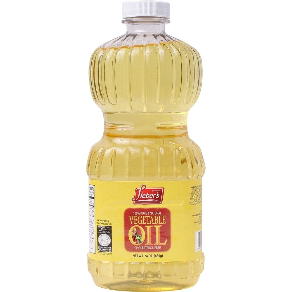 Lieber's Oil Vegetable Pure 100 % Natural Kosher Passover