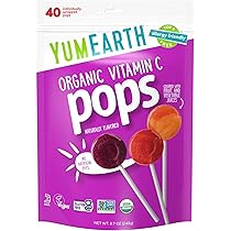 ORGANIC POPS VITAMIN C VARITY YUMMY EARTH