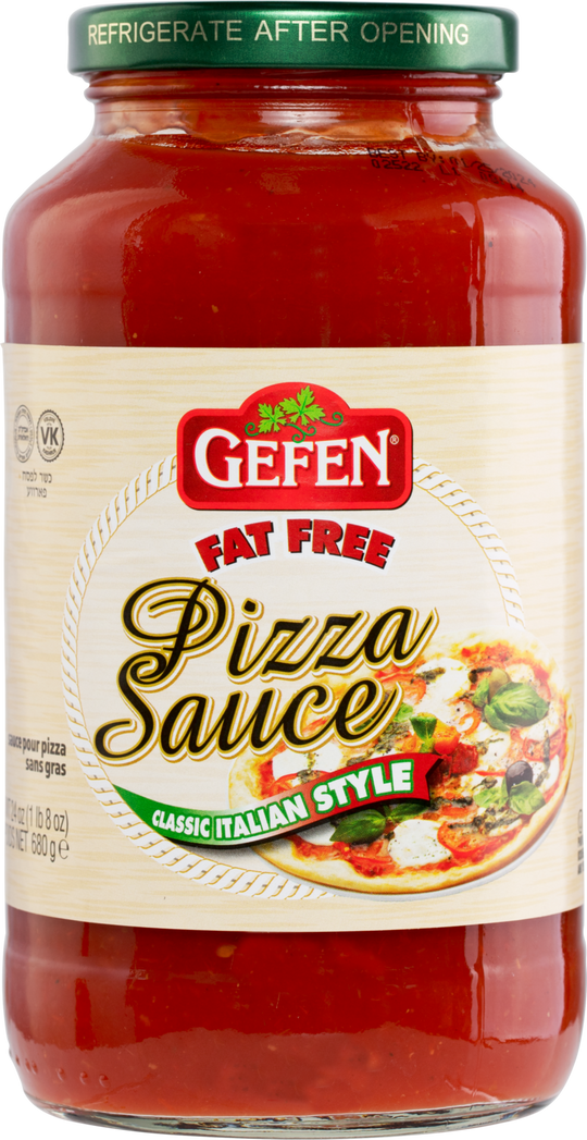 Gefen Pizza Sauce Fat Free Classic Italian Style 8 oz
