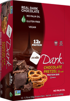 NuGo Dark Chocolate Pretzel With Sea Sal Bar 12gProtein Kosher Parve