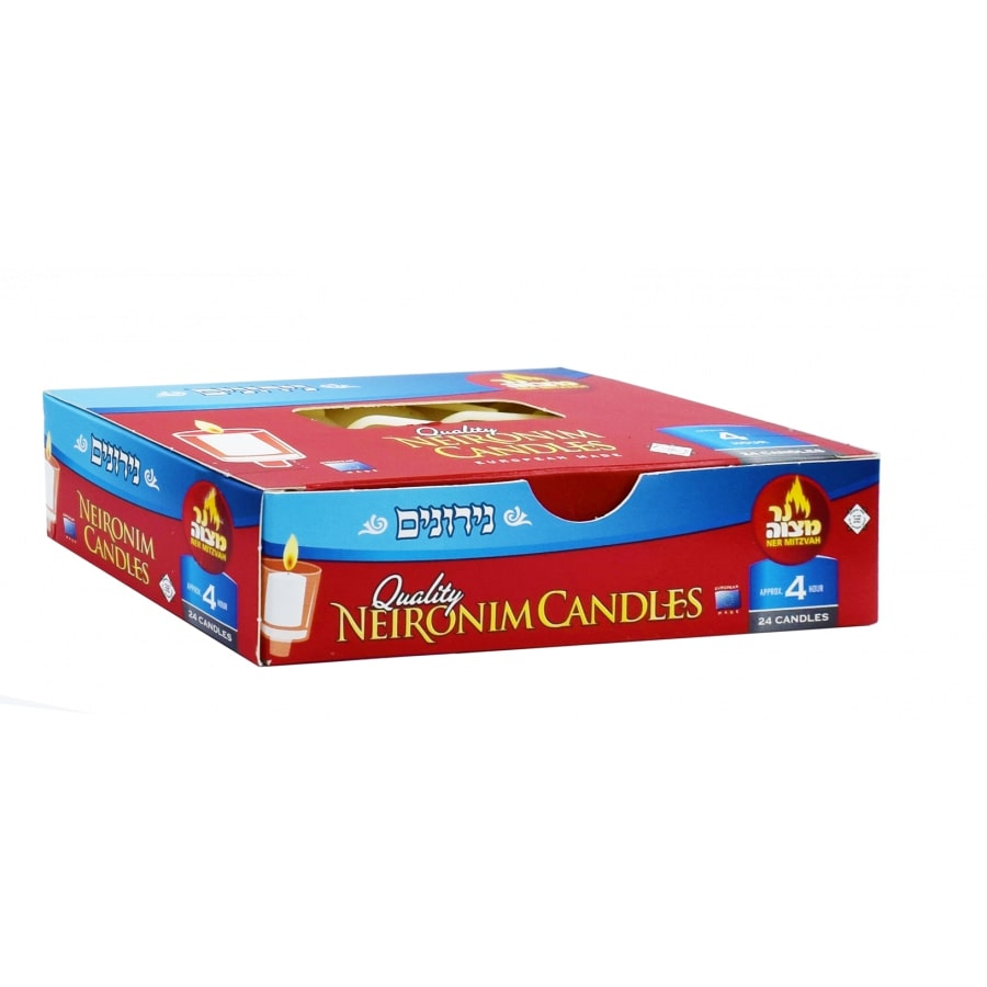 Quality Neironim Candles Ner Mitzvah
