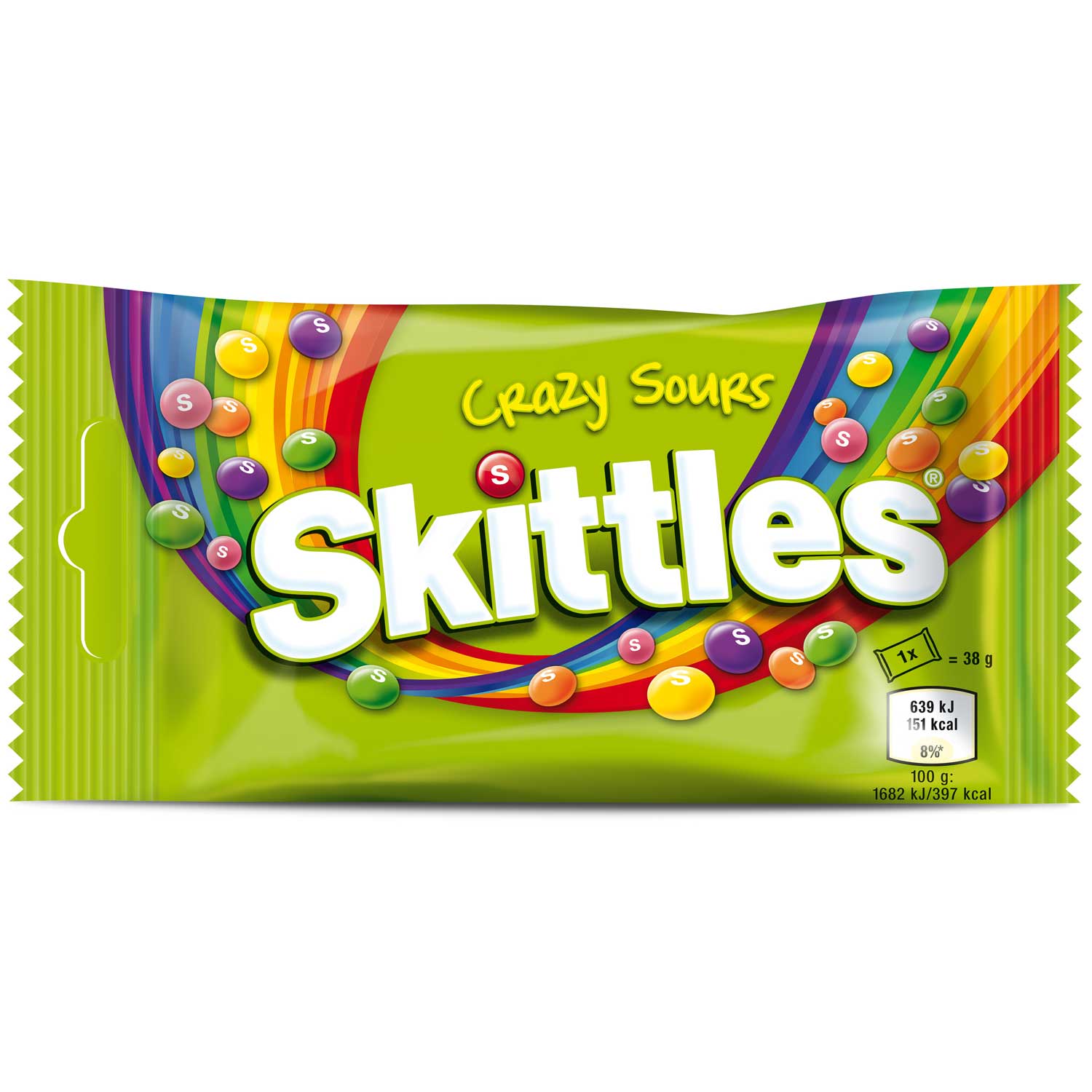 SKITTLES CRAZY SOURS DE 1.35 oz
