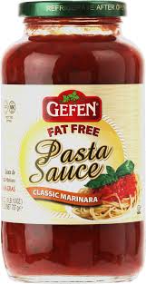 Gefen Fat Free Pasta Sauce Classic Marinara 24 oz