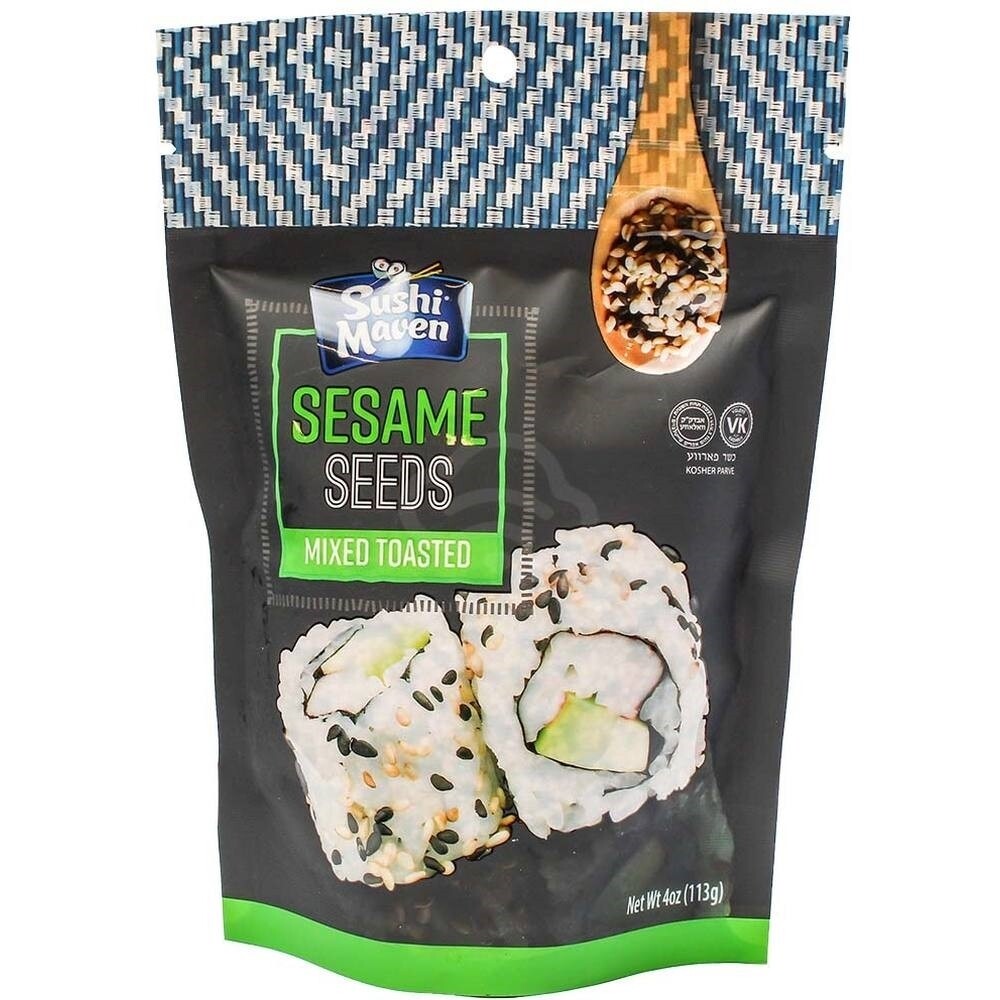 סושי קלוי מעורב עם זרעי שומשום