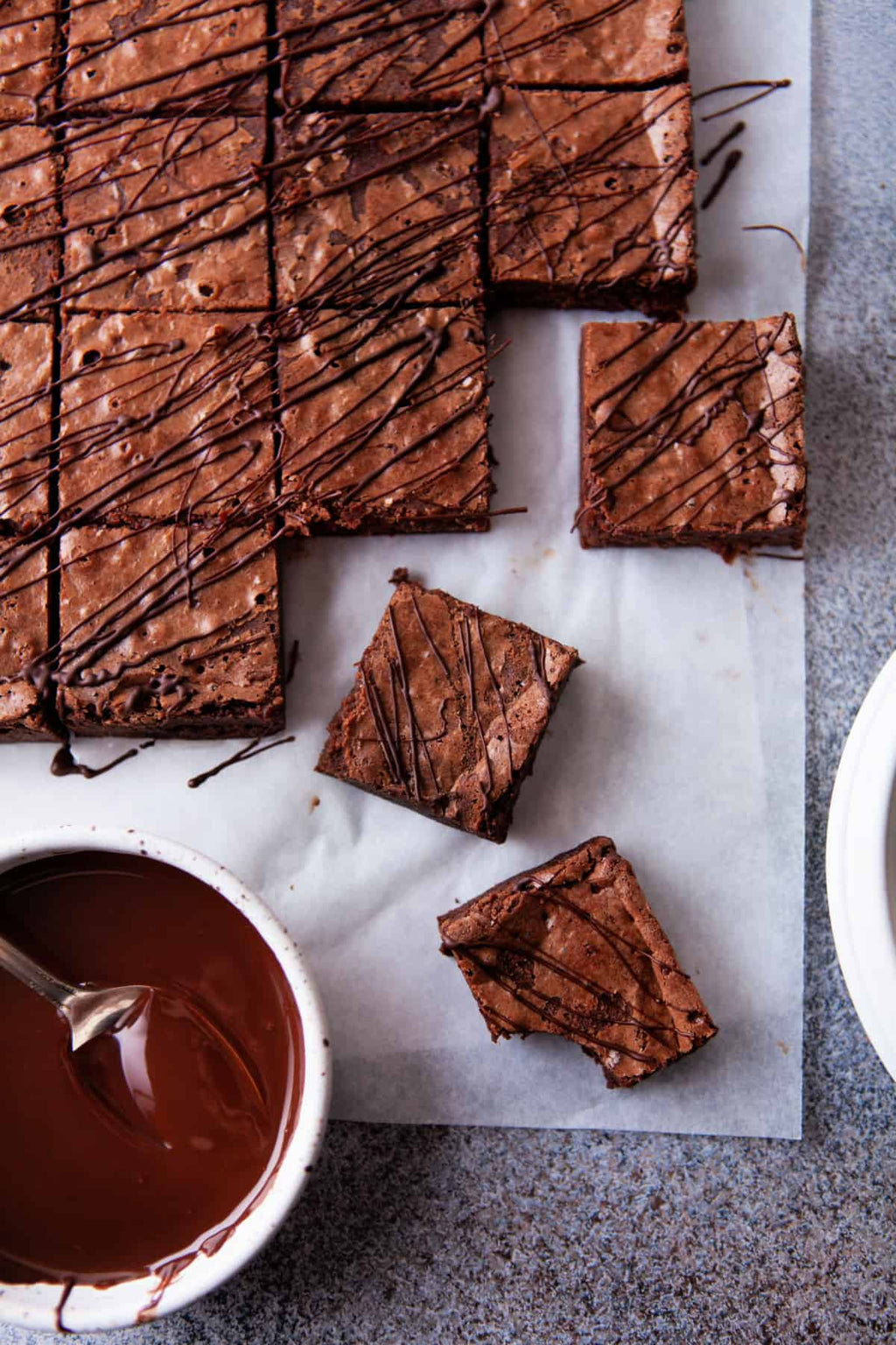 Brownie de chocolate simple y húmedo de Liebers