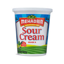 Sour Cream Grade A 453 gramos MEHADRIN