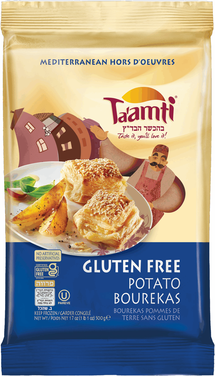 Potato Bourekas Gluten-Free