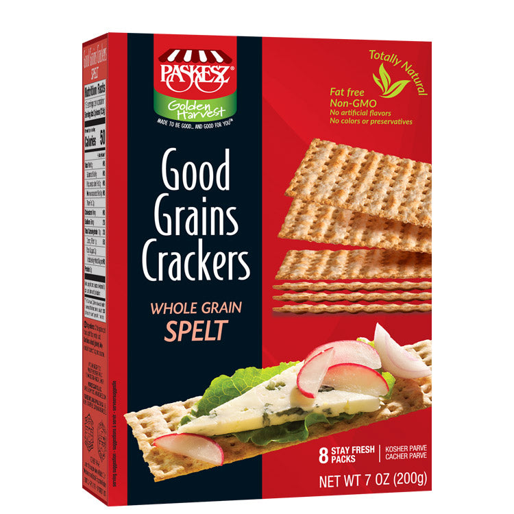 Good Grains Crackers Paskez