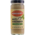 MANISCHEWITZ COARSE CUT WHITE HORSERADISH 8 OZ.