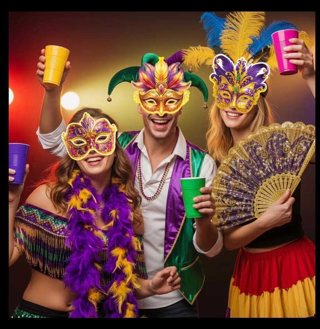 Antifaz de cartón para Purim