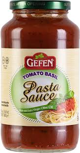 Gefen  Pasta  With Fresh Basil 24 oz
