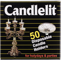 CANDLELIT CANDLE HOLDERS 50 CT