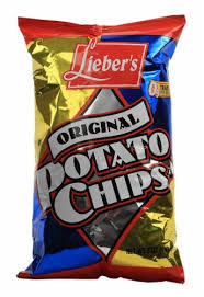 POTATO CHIPS ORIGINAL LIEBERS DE 141 GRAMOS.