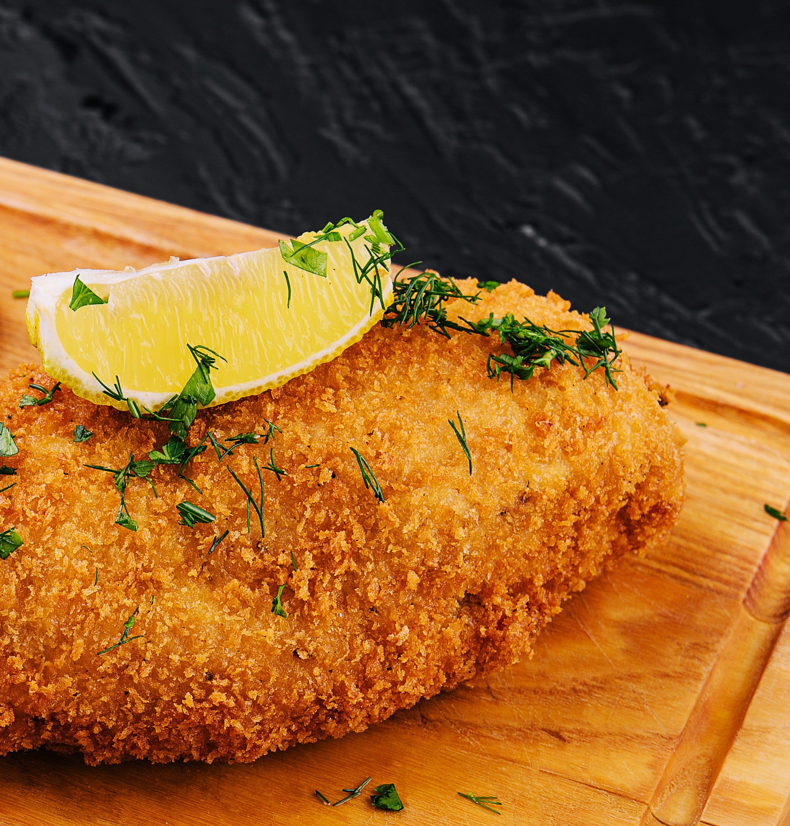 Crispy Golden Chicken Schnitzel