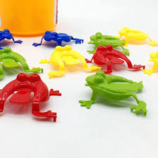 PESACH FAVORS PRESS AND JUMP FROGS 6 PK