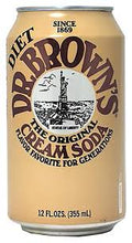 Dr. Brown's Cream Soda The Original Zero Sugar 12 oz.