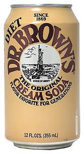 Dr. Brown's Cream Soda The Original Zero Sugar 12 oz.
