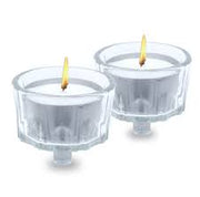 Tealight Glass 2 Pack - Ner Mitzvah