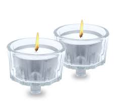 Tealight Glass 2 Pack - Ner Mitzvah